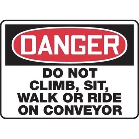 Accuform SAFETY SIGN FIRE DOOR  DO NOT BLOCK MEXT933XL MEXT933XL